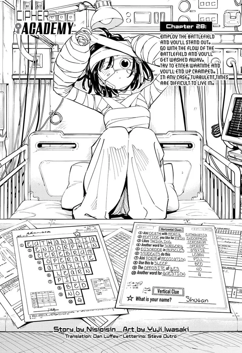 Cipher Academy Chapter 28 page 1