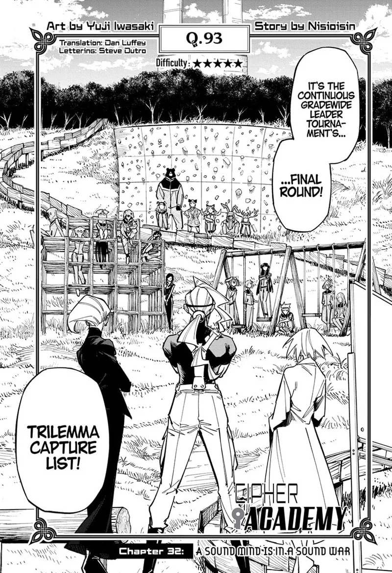 Cipher Academy Chapter 32 page 1