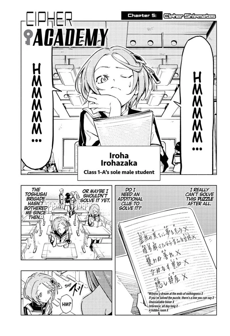 Cipher Academy Chapter 5 page 1