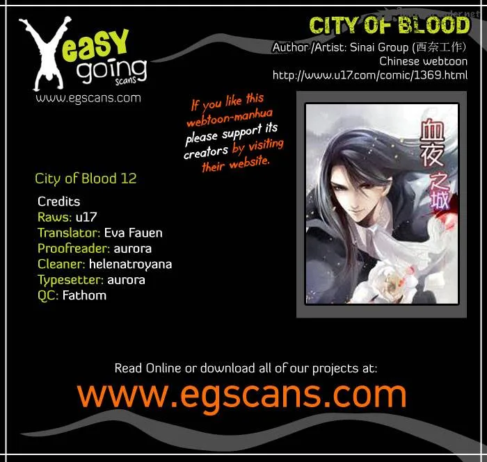 City of Blood Chapter 12 page 1