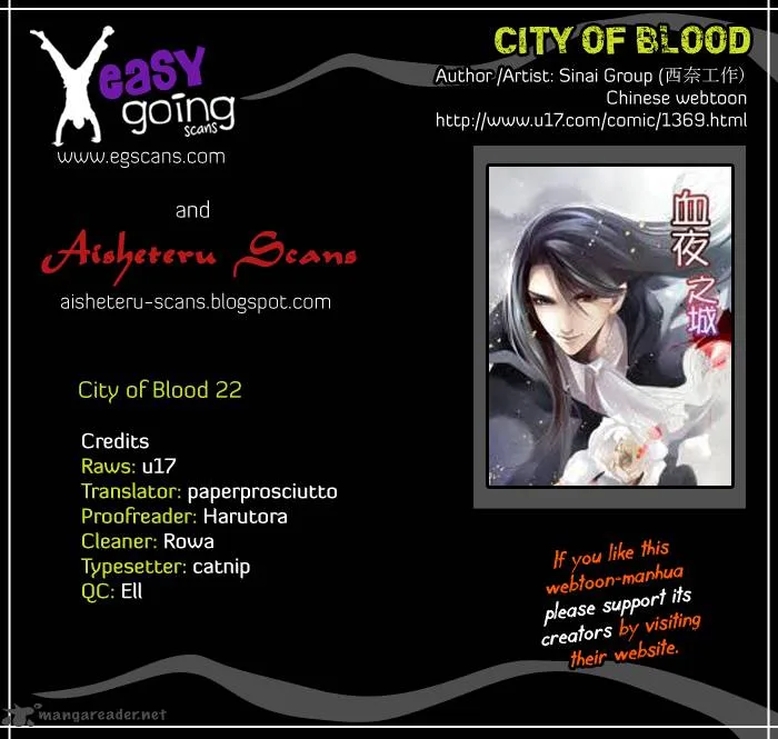 City of Blood Chapter 22 page 1