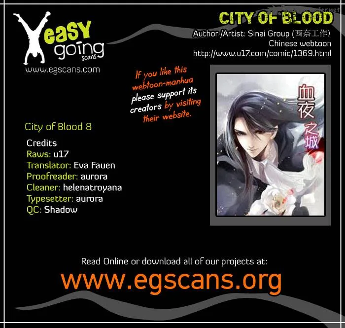 City of Blood Chapter 8 page 1