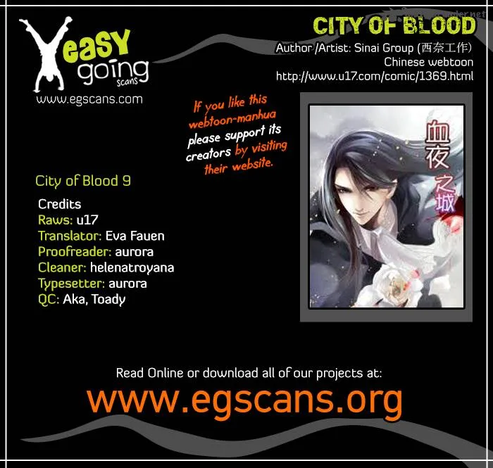City of Blood Chapter 9 page 1