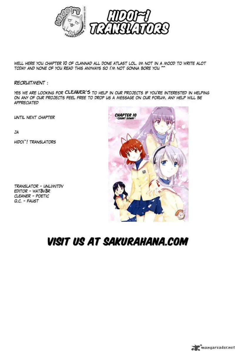 Clannad Chapter 10 page 34