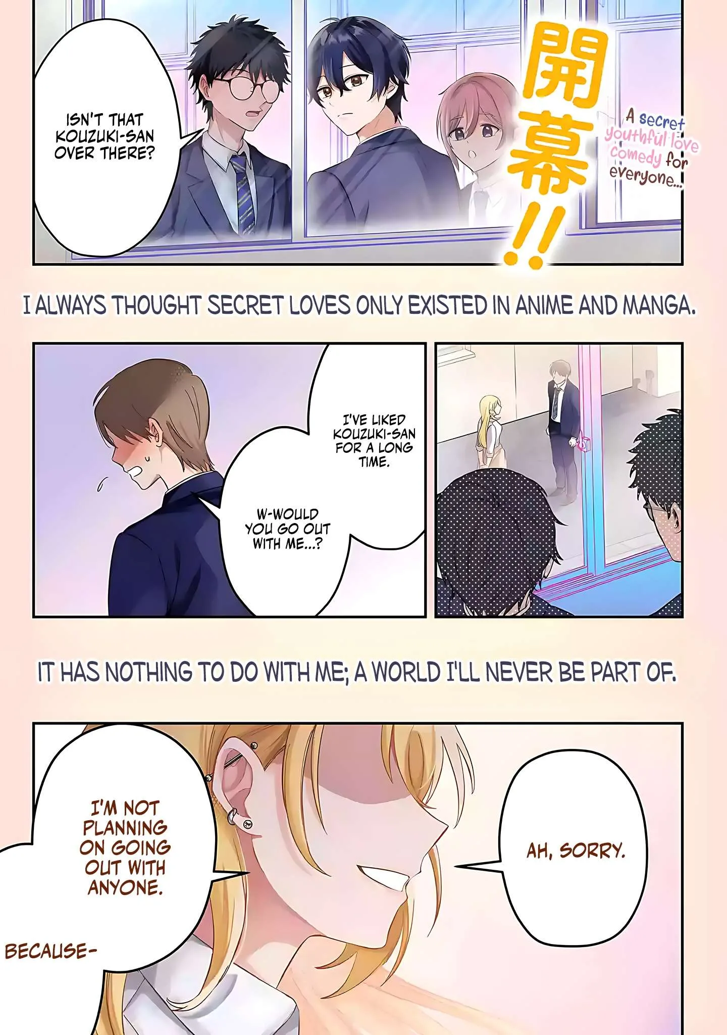 Class de Ichiban Kawaii Gal wo Ezuke Shiteiru Hanashi Chapter 1 page 1