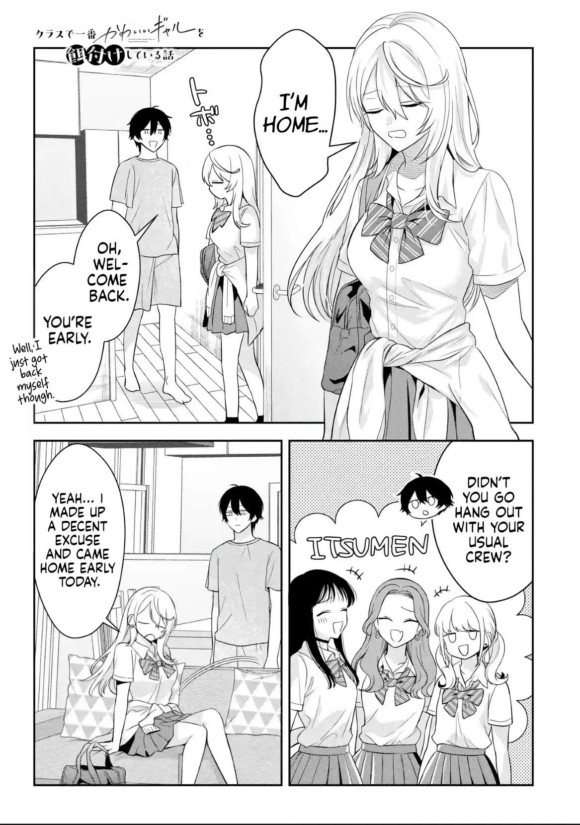 Class de Ichiban Kawaii Gal wo Ezuke Shiteiru Hanashi Chapter 12 page 2