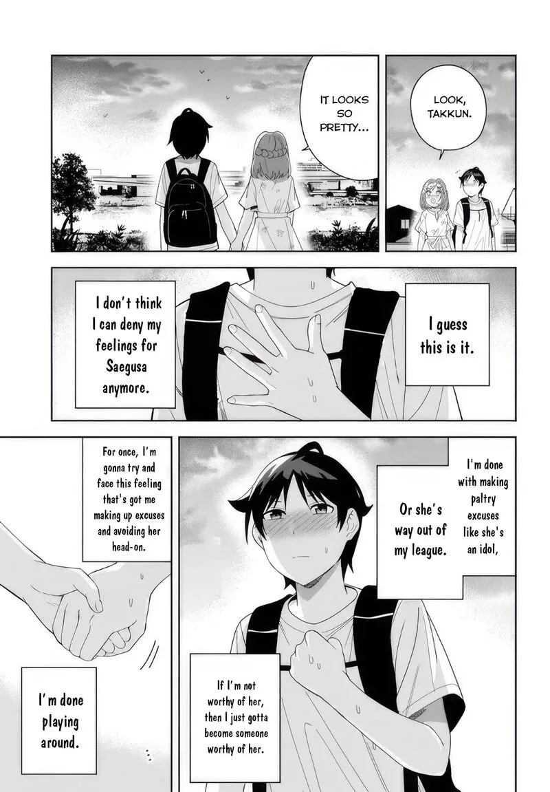 Classmate no Moto Idol ga, Tonikaku Kyodou Fushin Nan desu Chapter 11 page 19