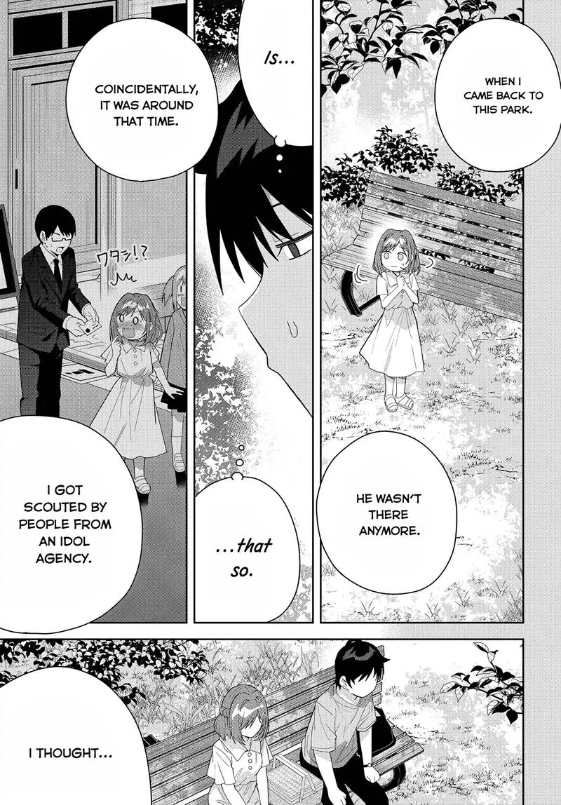 Classmate no Moto Idol ga, Tonikaku Kyodou Fushin Nan desu Chapter 14 page 17