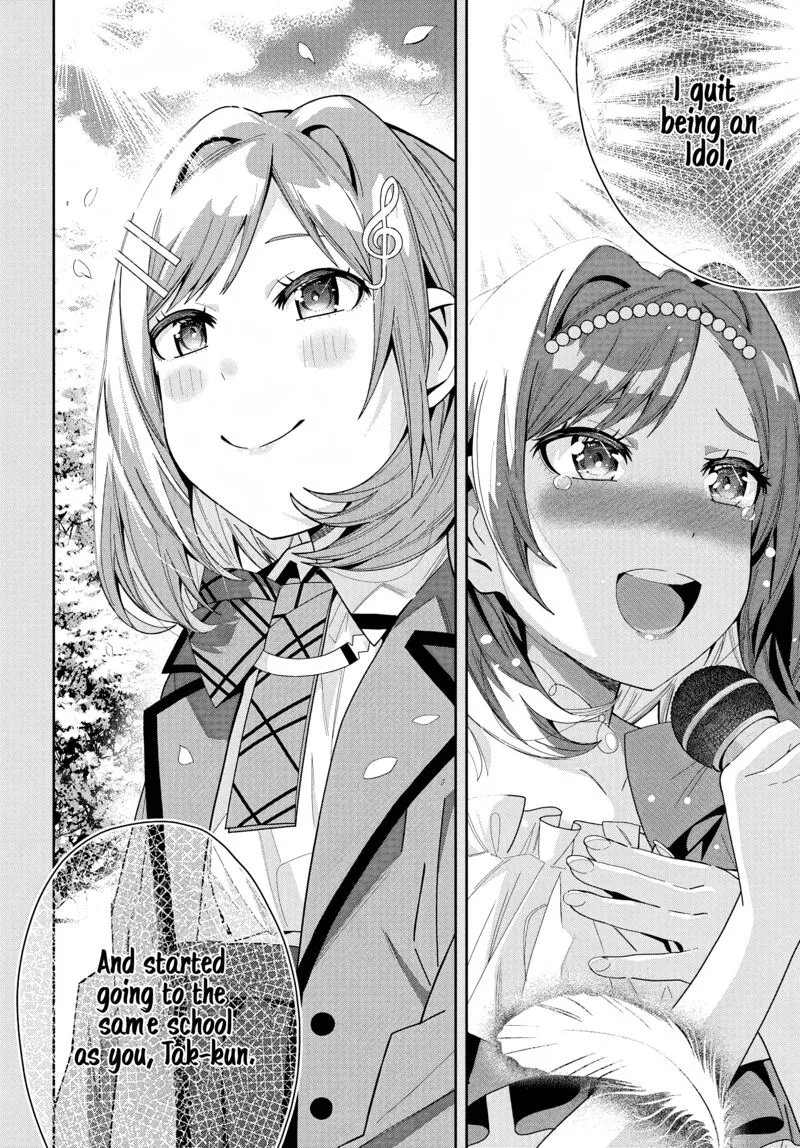 Classmate no Moto Idol ga, Tonikaku Kyodou Fushin Nan desu Chapter 15 page 10