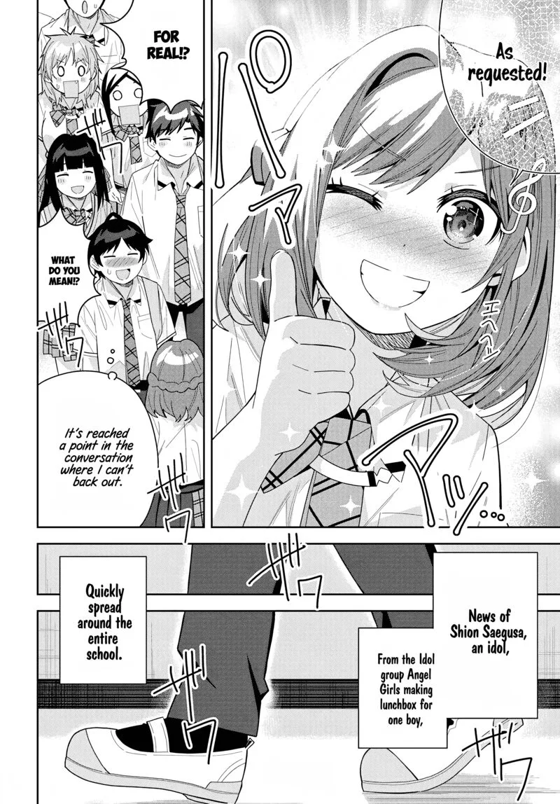 Classmate no Moto Idol ga, Tonikaku Kyodou Fushin Nan desu Chapter 15 page 28