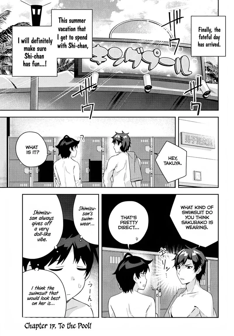 Classmate no Moto Idol ga, Tonikaku Kyodou Fushin Nan desu Chapter 17 page 1