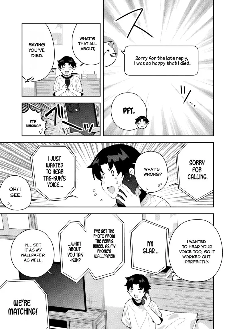Classmate no Moto Idol ga, Tonikaku Kyodou Fushin Nan desu Chapter 22 page 32