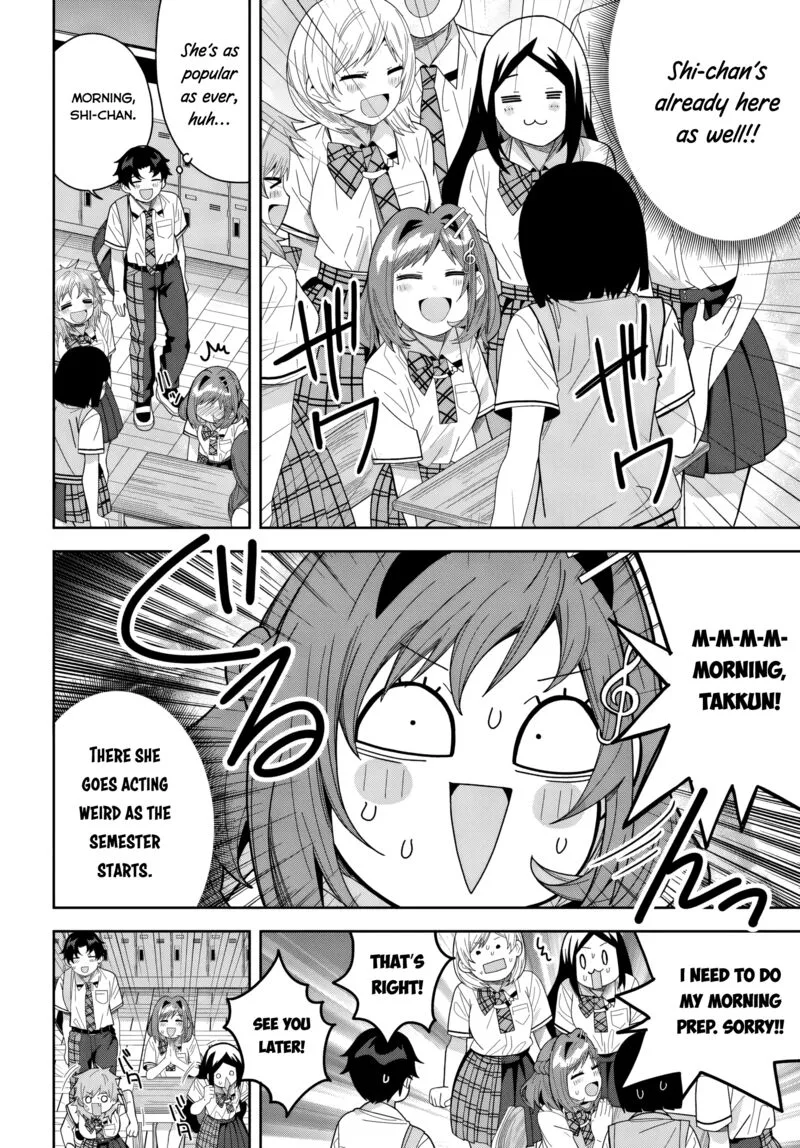 Classmate no Moto Idol ga, Tonikaku Kyodou Fushin Nan desu Chapter 24 page 8
