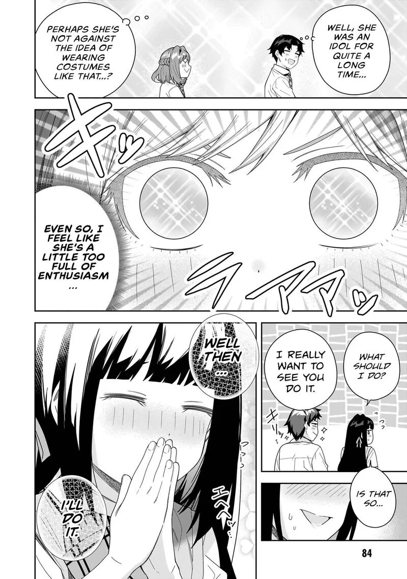 Classmate no Moto Idol ga, Tonikaku Kyodou Fushin Nan desu Chapter 25 page 16