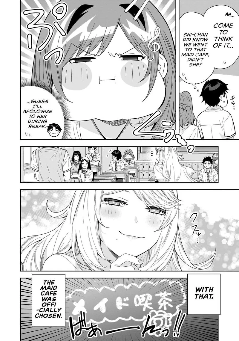 Classmate no Moto Idol ga, Tonikaku Kyodou Fushin Nan desu Chapter 25 page 14