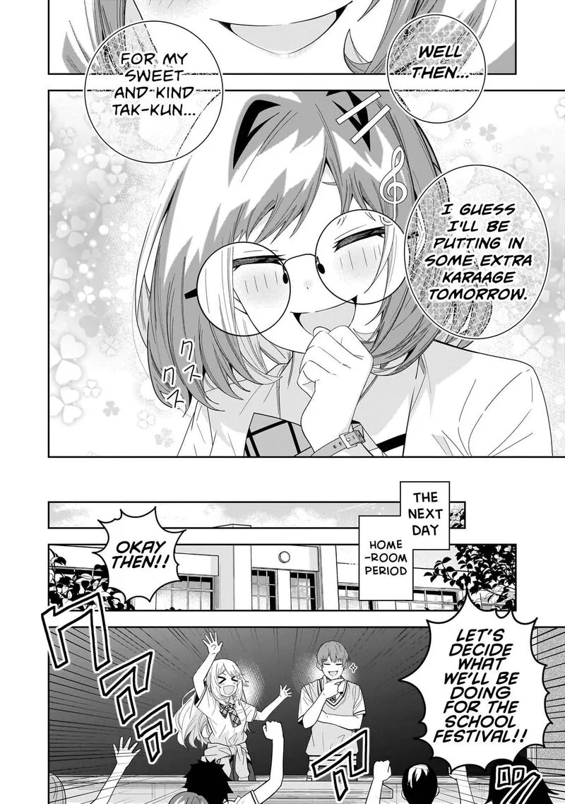 Classmate no Moto Idol ga, Tonikaku Kyodou Fushin Nan desu Chapter 25 page 8
