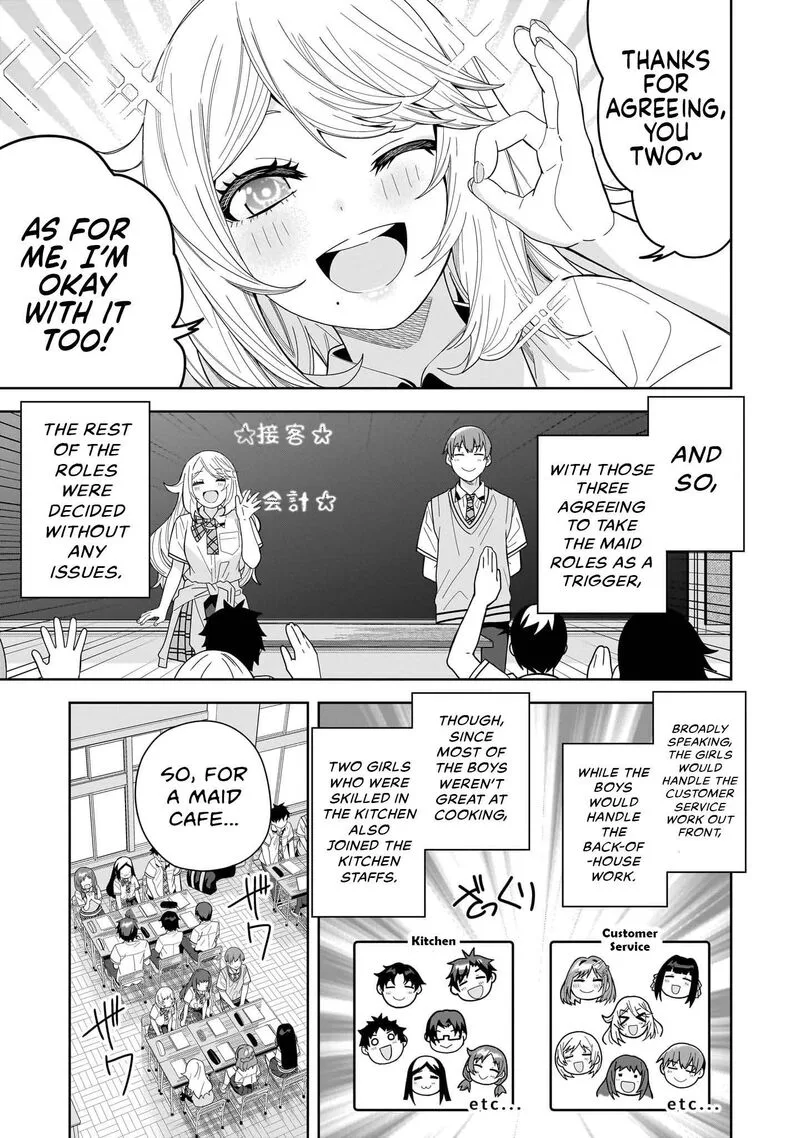 Classmate no Moto Idol ga, Tonikaku Kyodou Fushin Nan desu Chapter 25 page 17