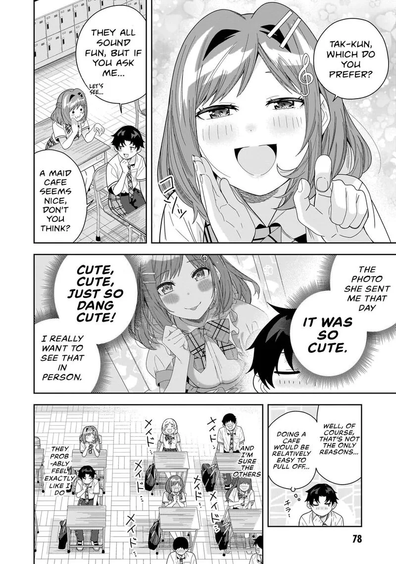 Classmate no Moto Idol ga, Tonikaku Kyodou Fushin Nan desu Chapter 25 page 10