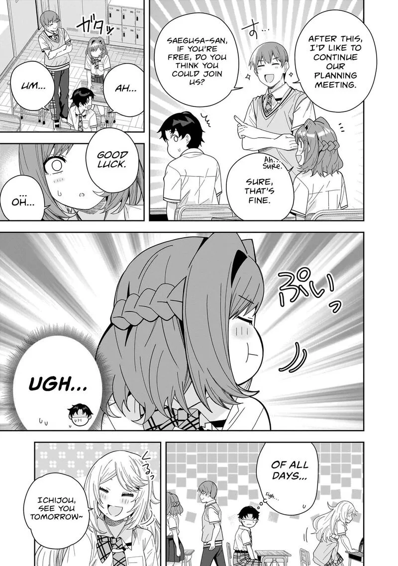 Classmate no Moto Idol ga, Tonikaku Kyodou Fushin Nan desu Chapter 25 page 27