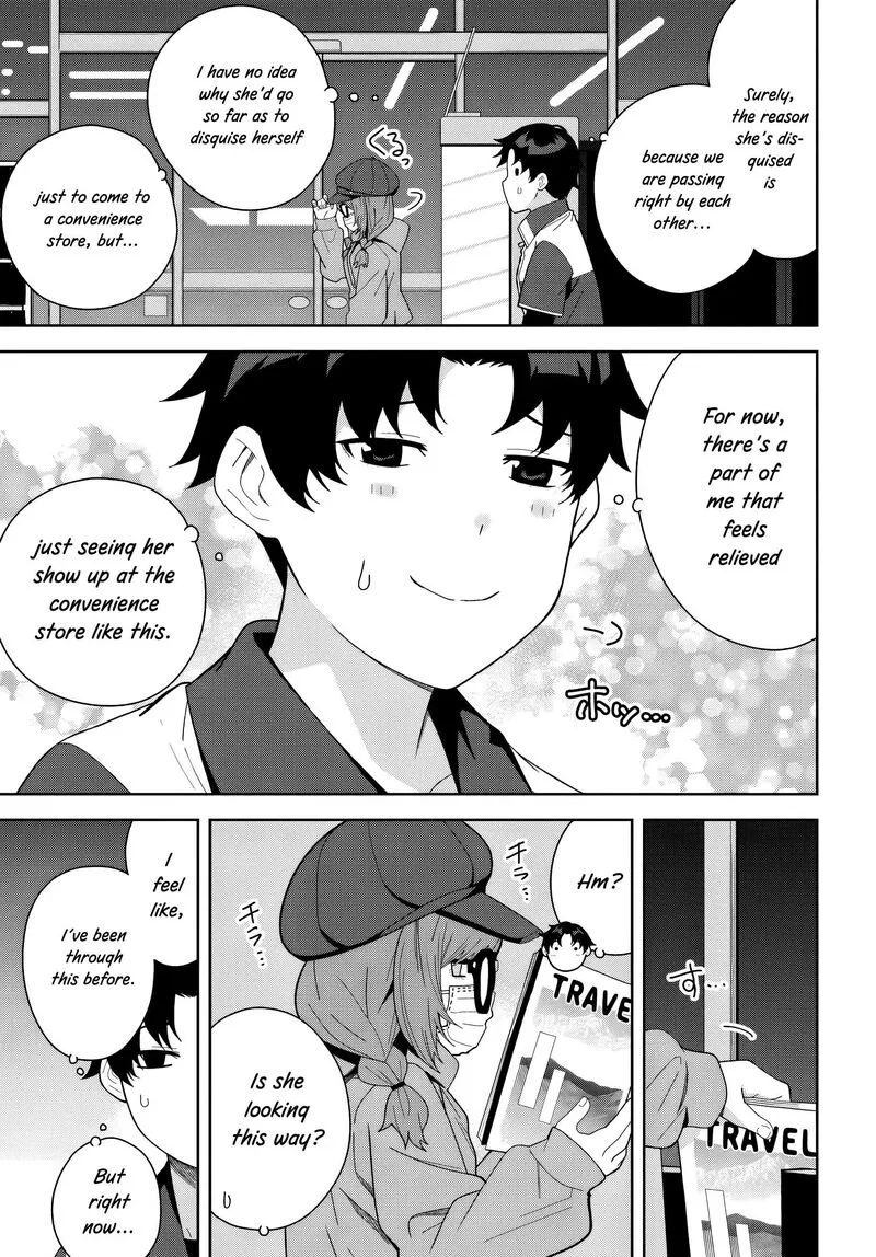 Classmate no Moto Idol ga, Tonikaku Kyodou Fushin Nan desu Chapter 26 page 5