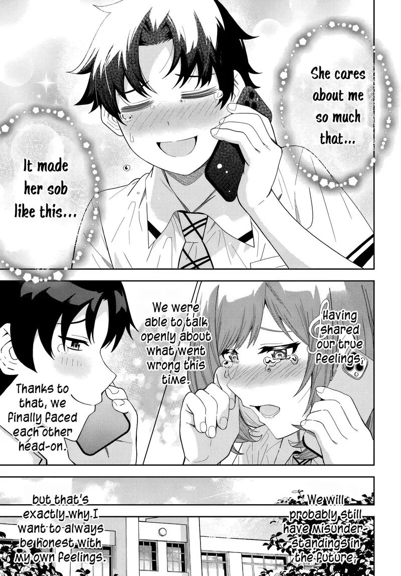 Classmate no Moto Idol ga, Tonikaku Kyodou Fushin Nan desu Chapter 26 page 19
