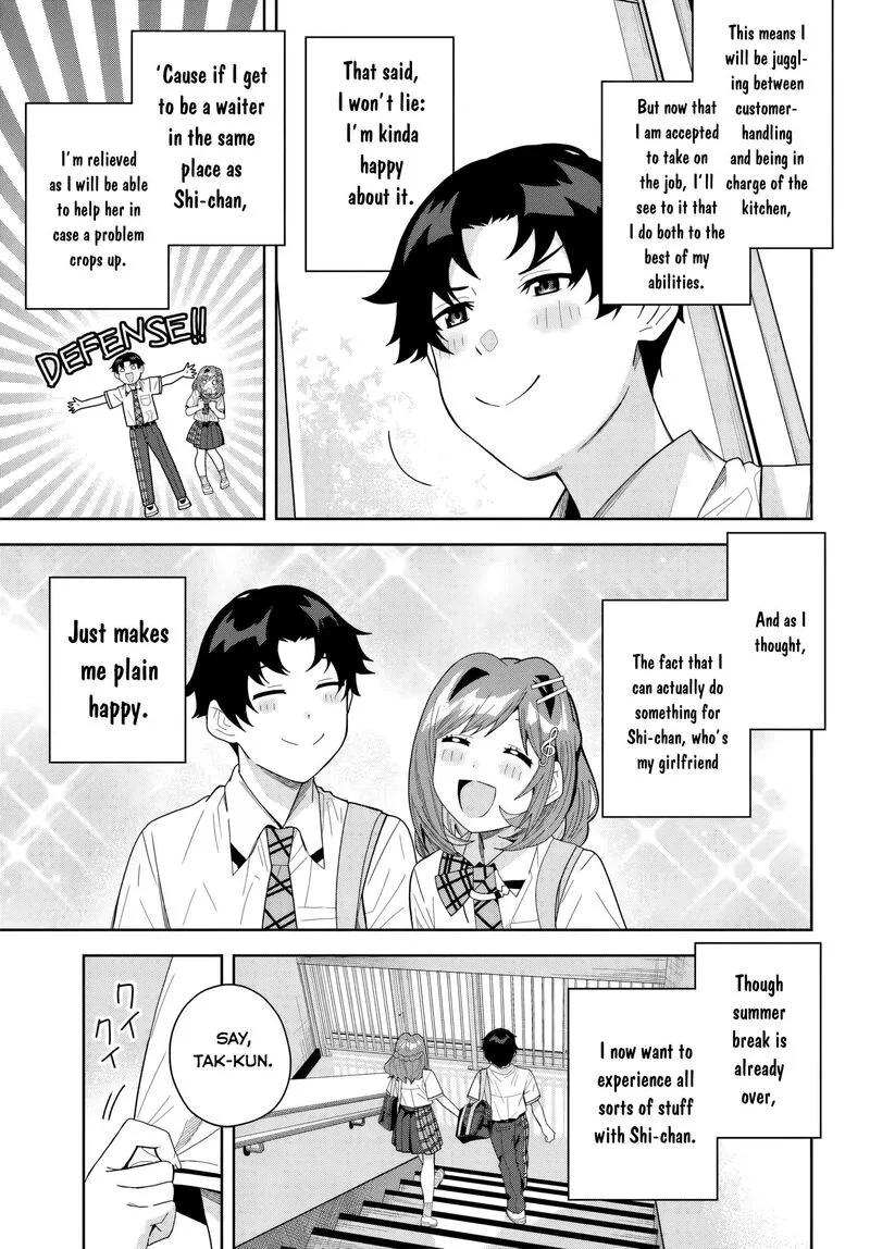 Classmate no Moto Idol ga, Tonikaku Kyodou Fushin Nan desu Chapter 27 page 3