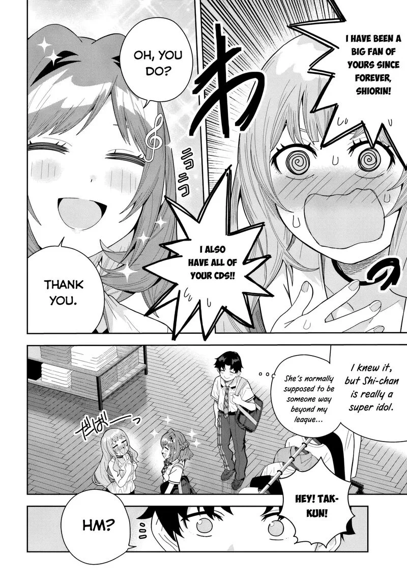 Classmate no Moto Idol ga, Tonikaku Kyodou Fushin Nan desu Chapter 27 page 6