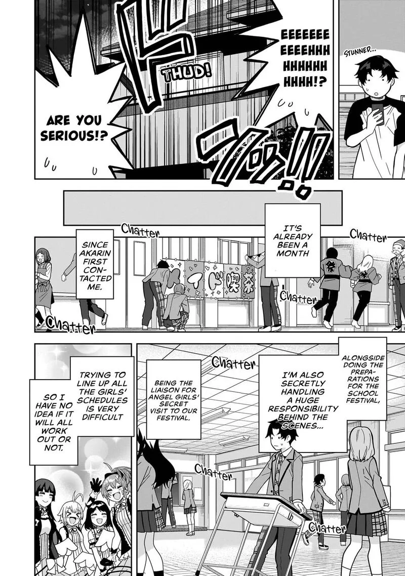 Classmate no Moto Idol ga, Tonikaku Kyodou Fushin Nan desu Chapter 28 page 10