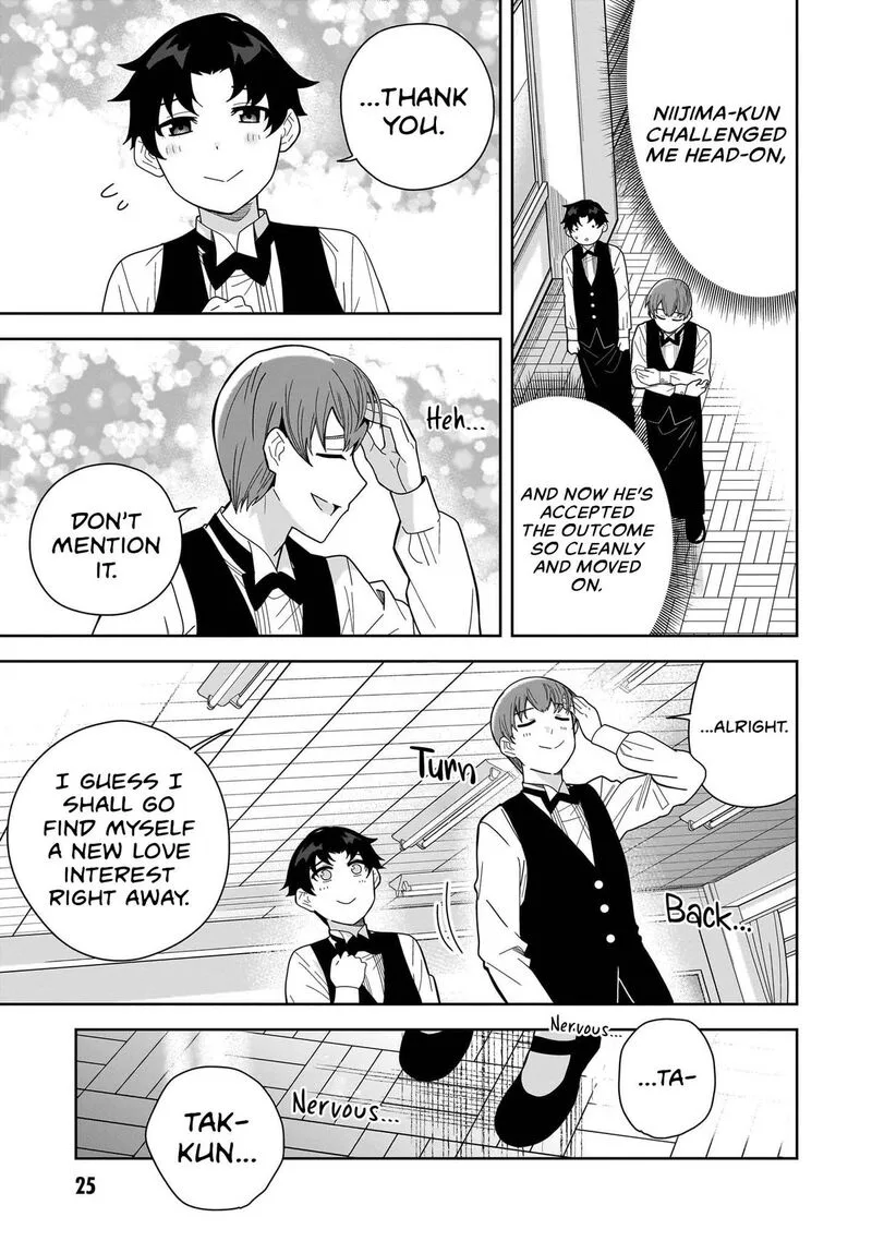 Classmate no Moto Idol ga, Tonikaku Kyodou Fushin Nan desu Chapter 28 page 27