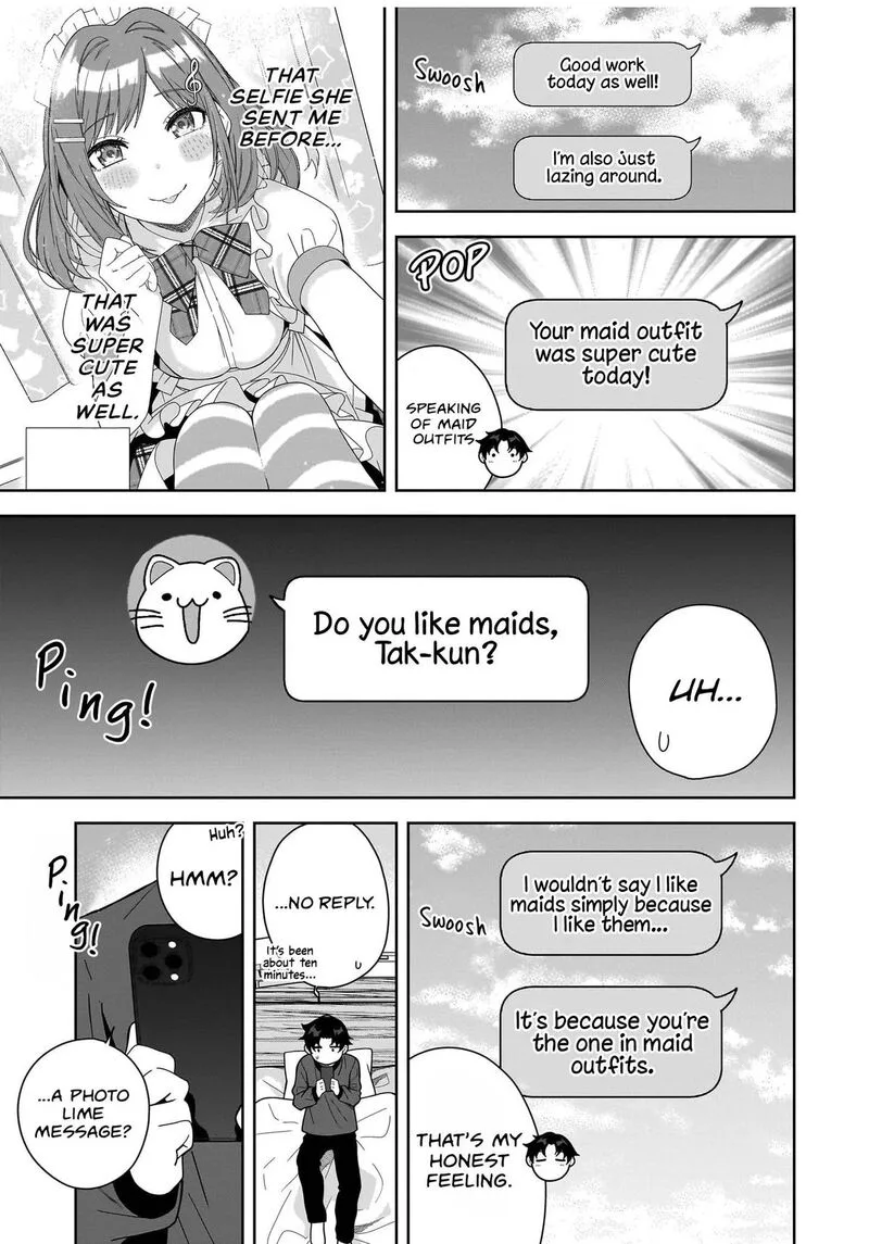 Classmate no Moto Idol ga, Tonikaku Kyodou Fushin Nan desu Chapter 28 page 33