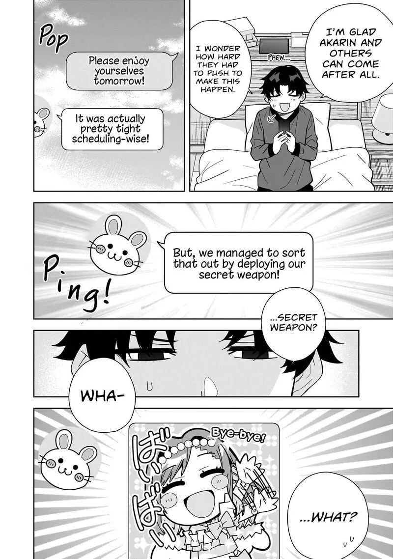 Classmate no Moto Idol ga, Tonikaku Kyodou Fushin Nan desu Chapter 28 page 36