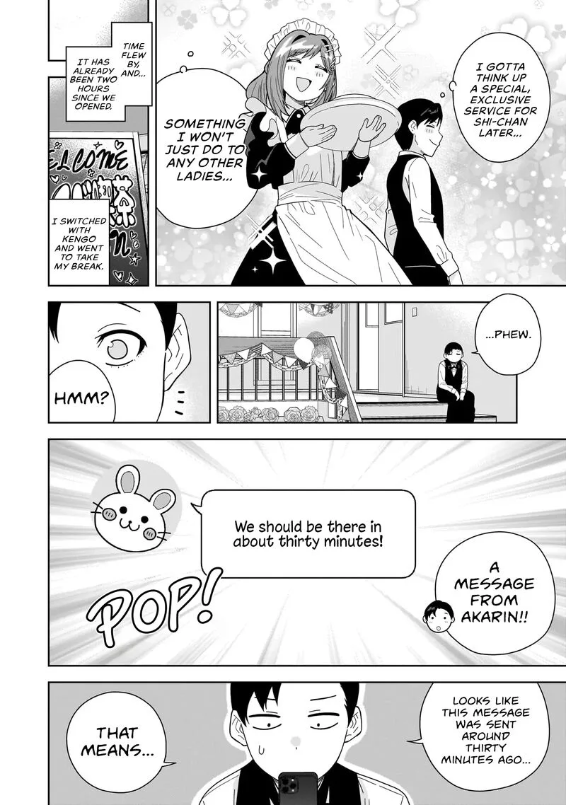 Classmate no Moto Idol ga, Tonikaku Kyodou Fushin Nan desu Chapter 29 page 14
