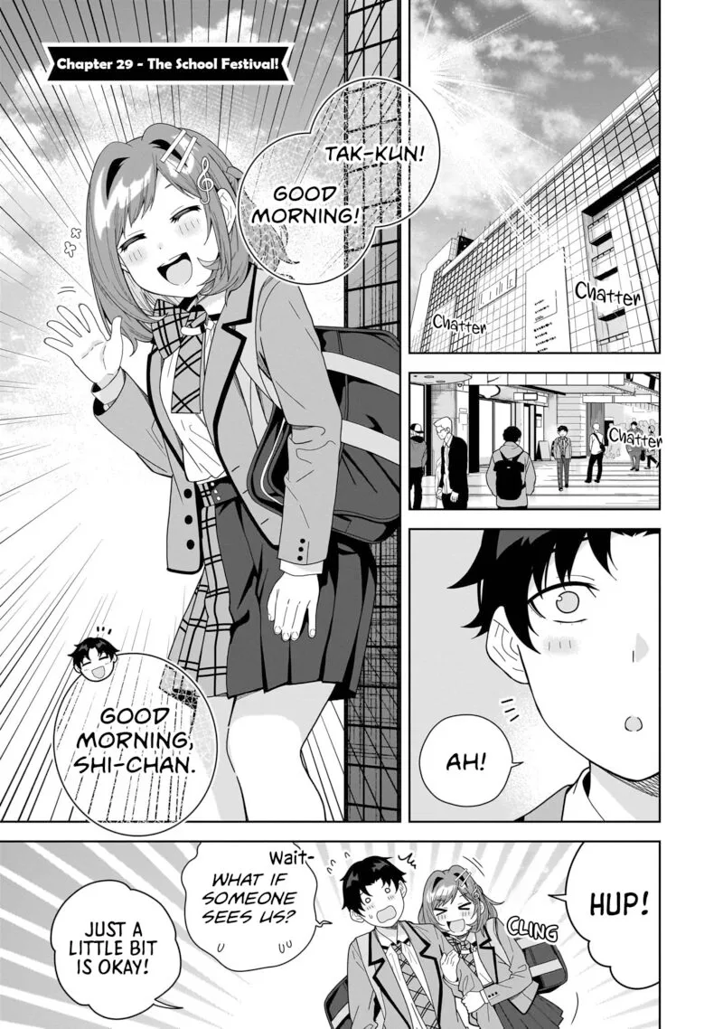 Classmate no Moto Idol ga, Tonikaku Kyodou Fushin Nan desu Chapter 29 page 1