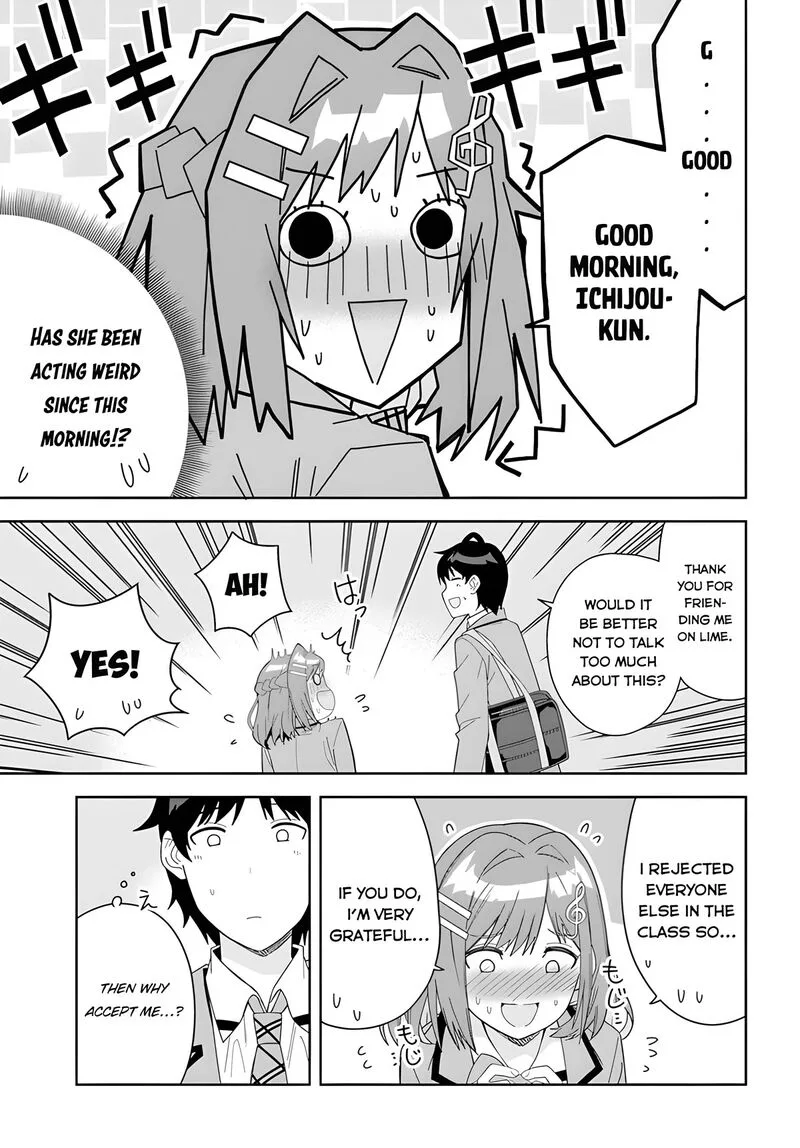 Classmate no Moto Idol ga, Tonikaku Kyodou Fushin Nan desu Chapter 3 page 19