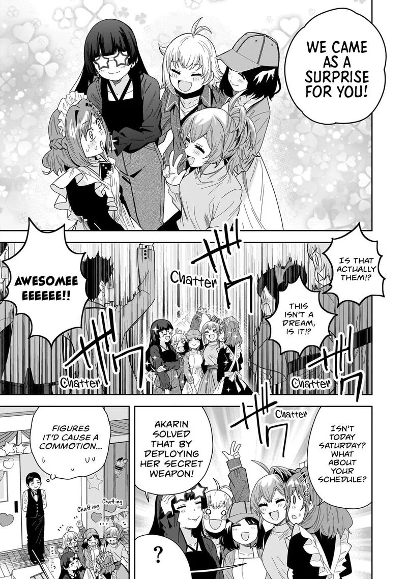 Classmate no Moto Idol ga, Tonikaku Kyodou Fushin Nan desu Chapter 30 page 3