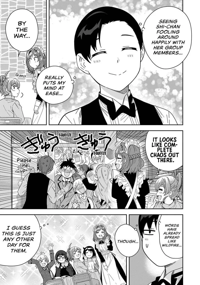 Classmate no Moto Idol ga, Tonikaku Kyodou Fushin Nan desu Chapter 30 page 7