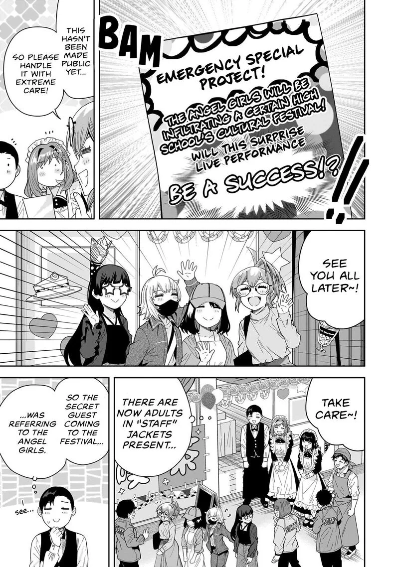 Classmate no Moto Idol ga, Tonikaku Kyodou Fushin Nan desu Chapter 30 page 9