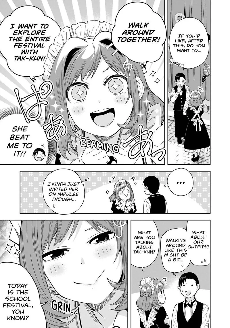 Classmate no Moto Idol ga, Tonikaku Kyodou Fushin Nan desu Chapter 30 page 13