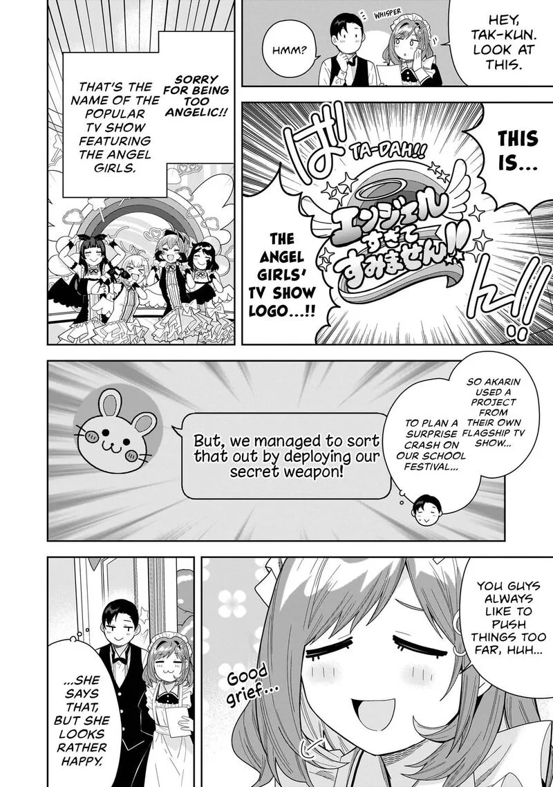 Classmate no Moto Idol ga, Tonikaku Kyodou Fushin Nan desu Chapter 30 page 10
