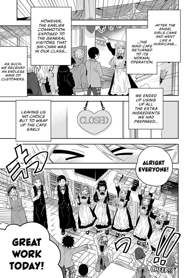 Classmate no Moto Idol ga, Tonikaku Kyodou Fushin Nan desu Chapter 30 page 11