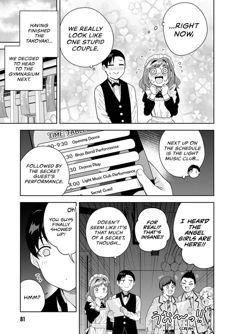 Classmate no Moto Idol ga, Tonikaku Kyodou Fushin Nan desu Chapter 30 page 27