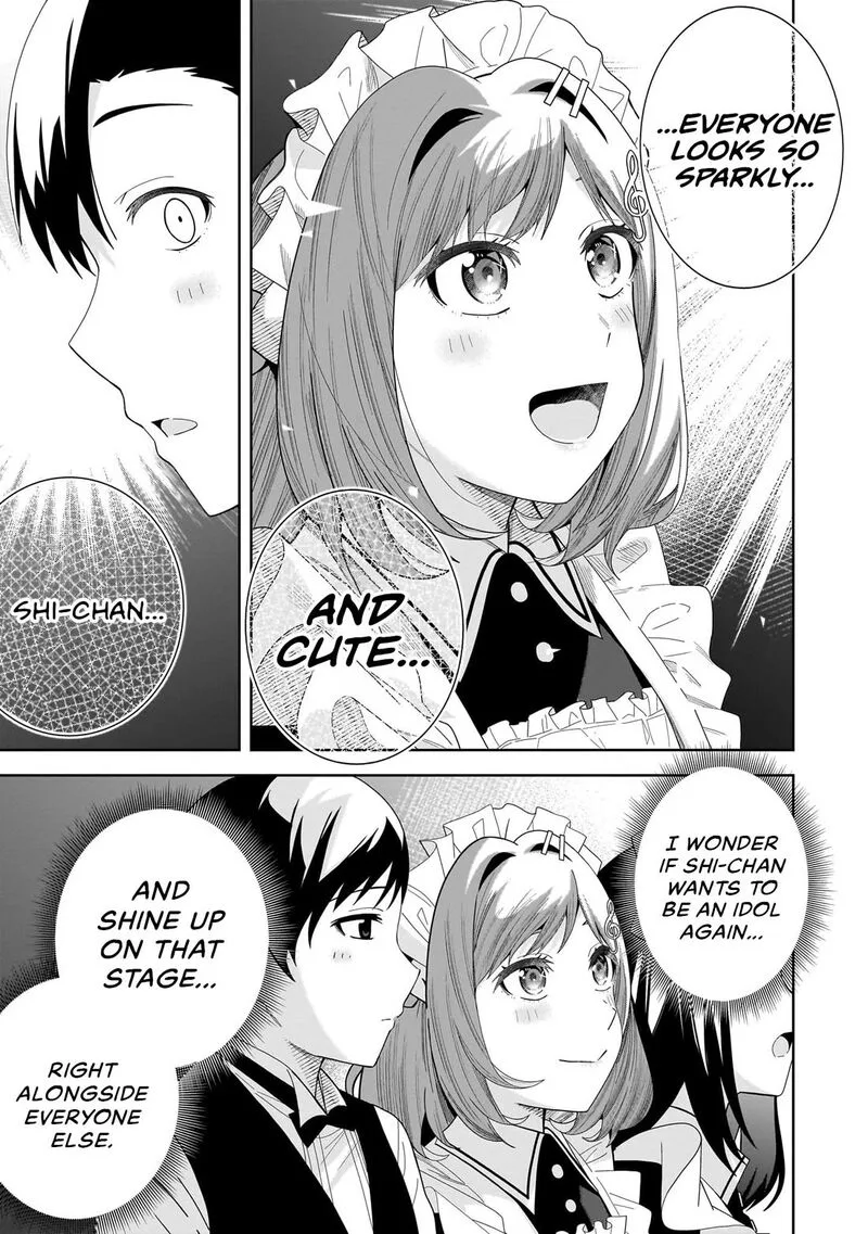Classmate no Moto Idol ga, Tonikaku Kyodou Fushin Nan desu Chapter 31 page 8