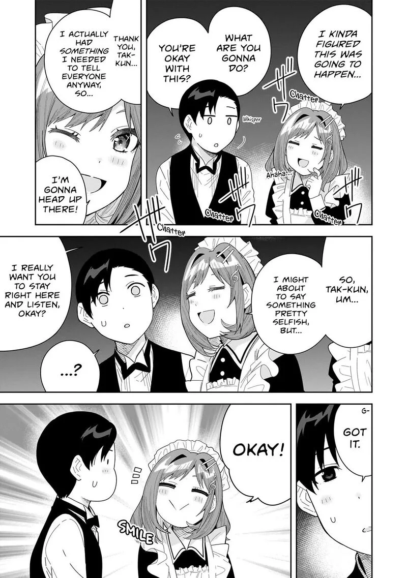 Classmate no Moto Idol ga, Tonikaku Kyodou Fushin Nan desu Chapter 31 page 22