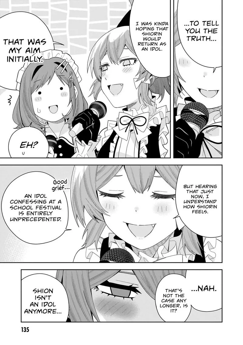 Classmate no Moto Idol ga, Tonikaku Kyodou Fushin Nan desu Chapter 32 page 7
