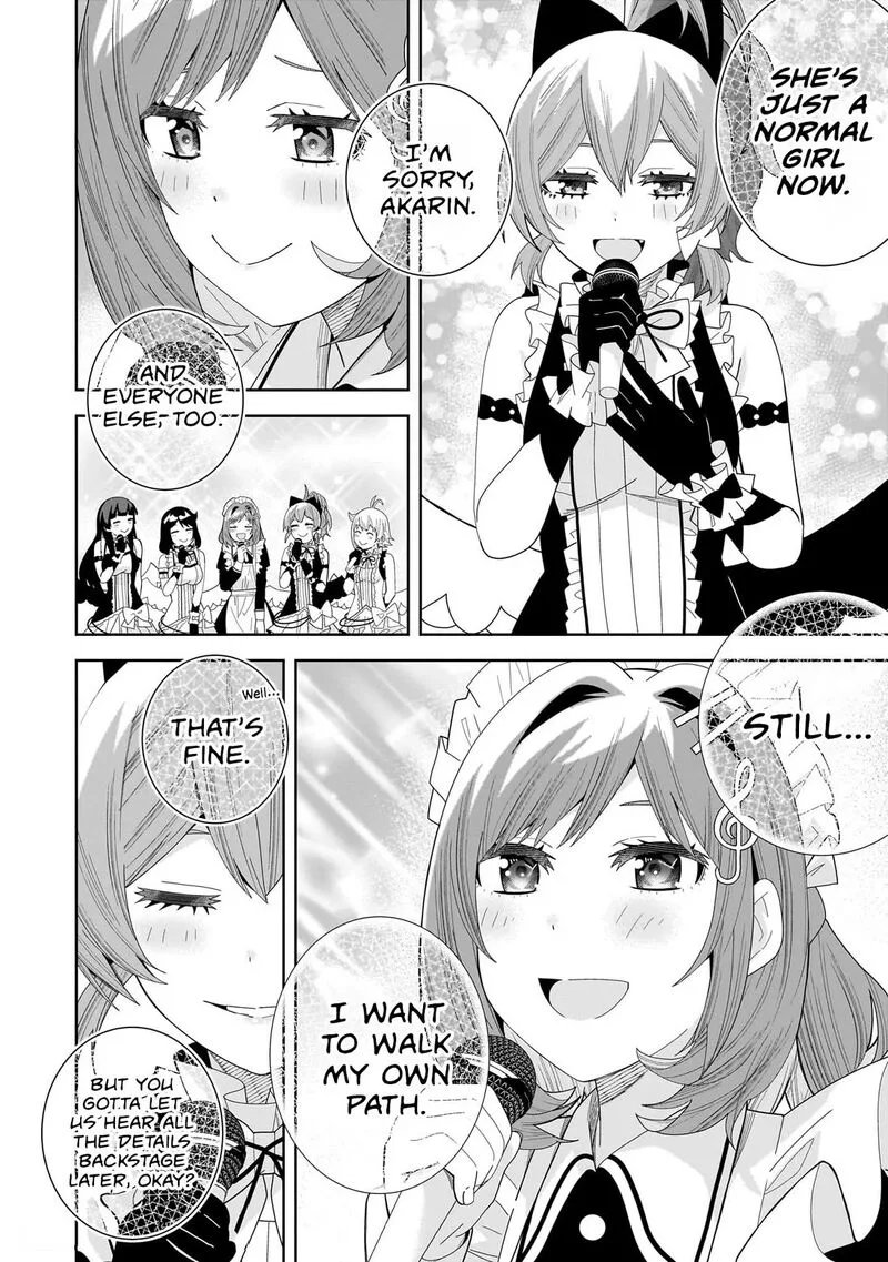 Classmate no Moto Idol ga, Tonikaku Kyodou Fushin Nan desu Chapter 32 page 8