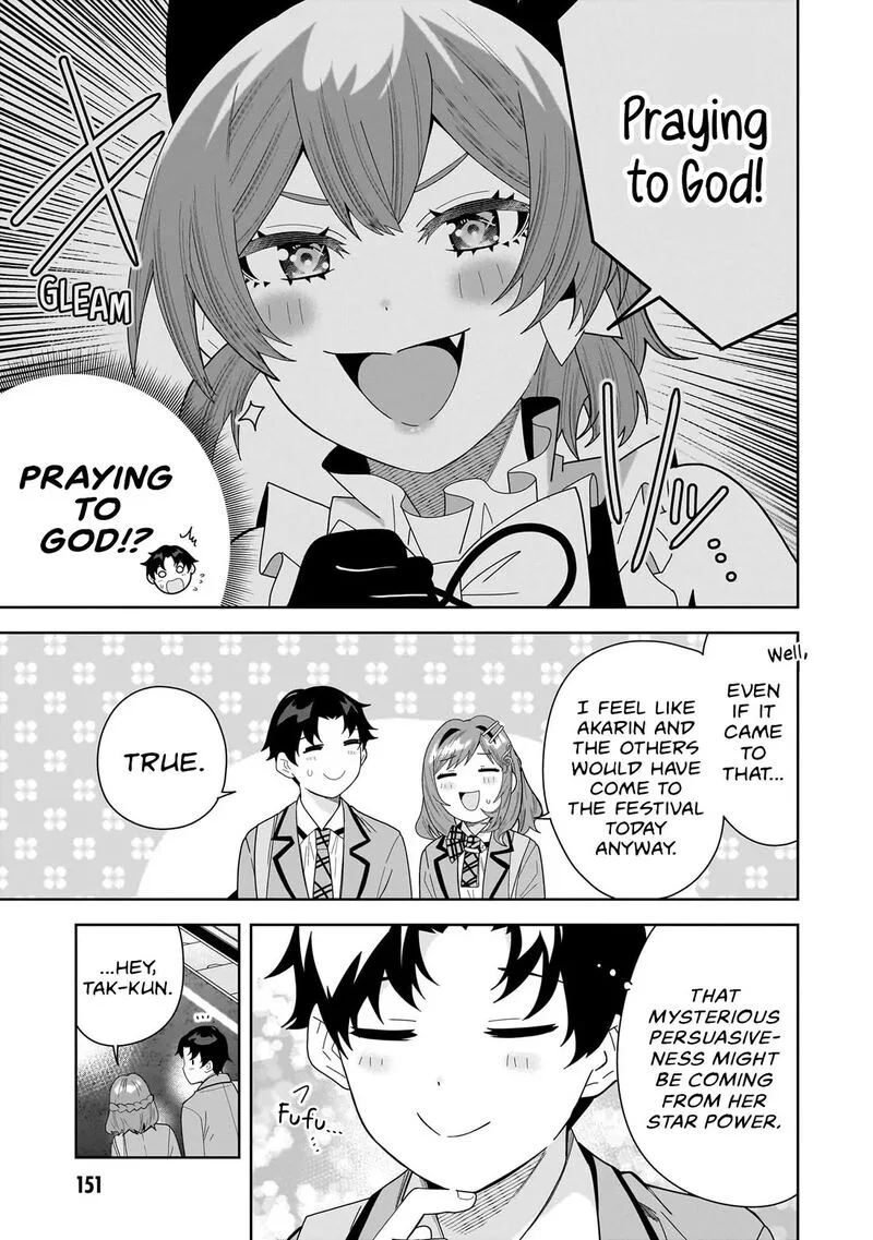 Classmate no Moto Idol ga, Tonikaku Kyodou Fushin Nan desu Chapter 32 page 22