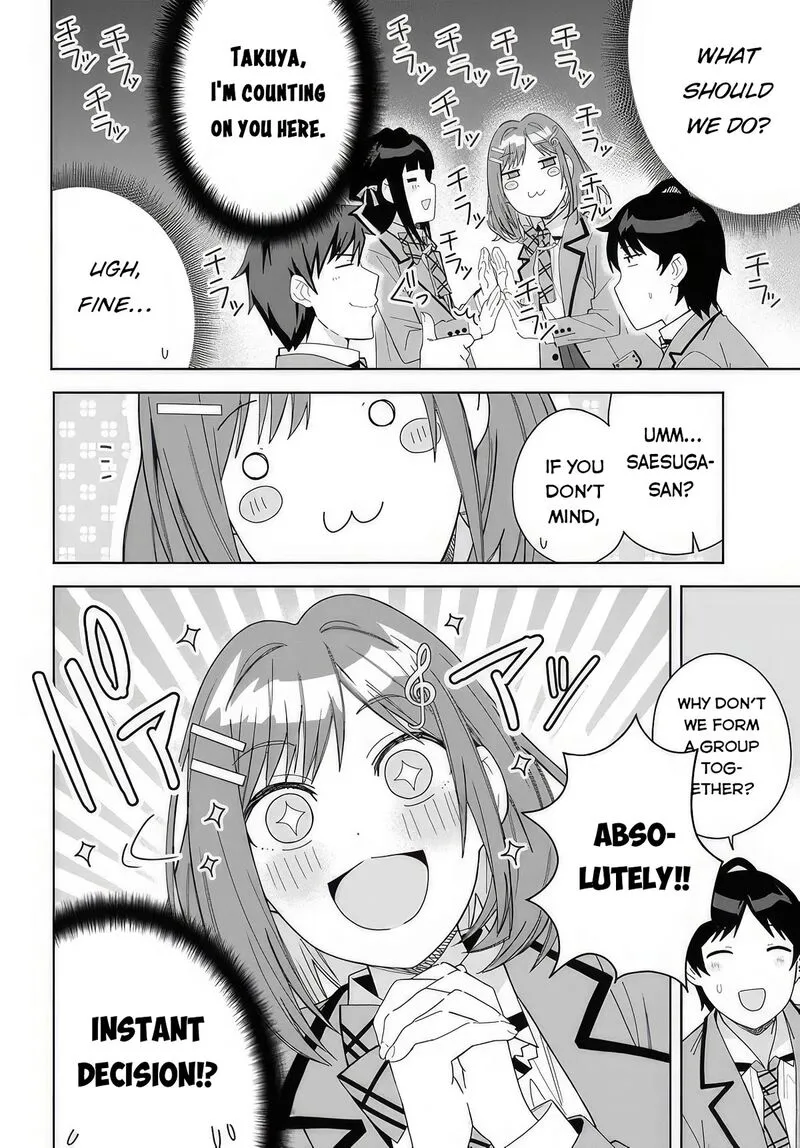 Classmate no Moto Idol ga, Tonikaku Kyodou Fushin Nan desu Chapter 4 page 4