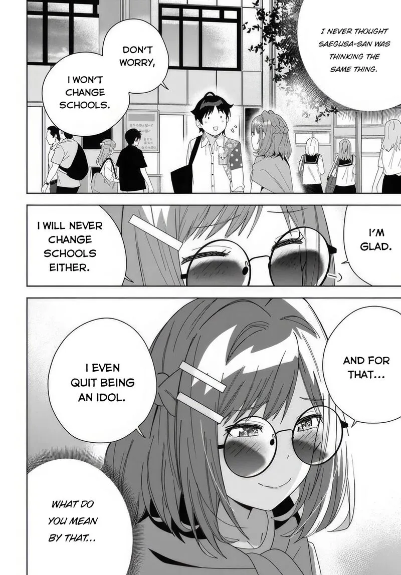 Classmate no Moto Idol ga, Tonikaku Kyodou Fushin Nan desu Chapter 6 page 32