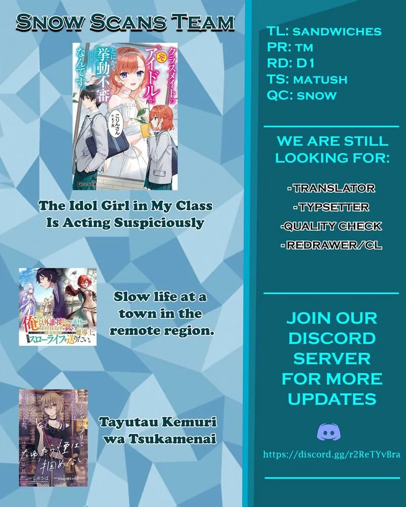 Classmate no Moto Idol ga, Tonikaku Kyodou Fushin Nan desu Chapter 8 page 32