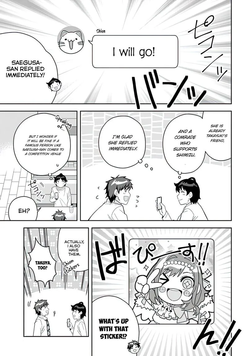 Classmate no Moto Idol ga, Tonikaku Kyodou Fushin Nan desu Chapter 9 page 9